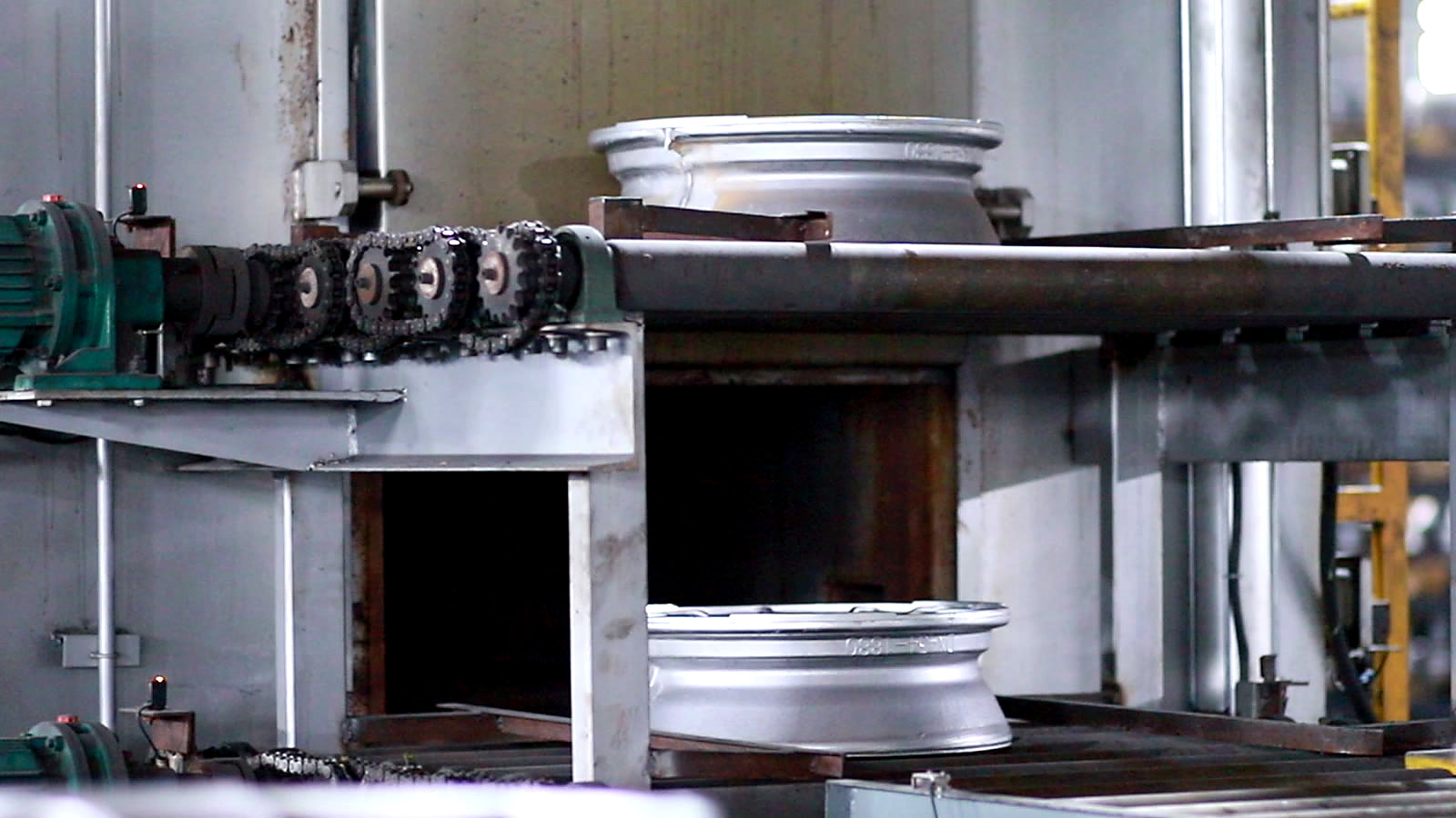 RAYONE wheel blank entering forming equipment