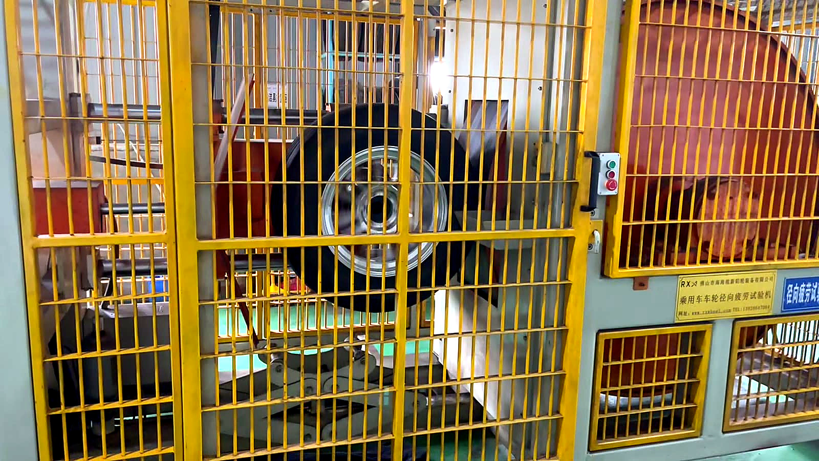 Alloy wheel durability testing for UN ECE R124 approval